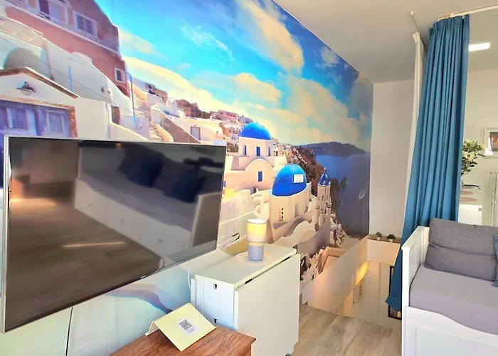 Azure Studi With Large Terrace & Full Kitchen Center By Namaste Elite